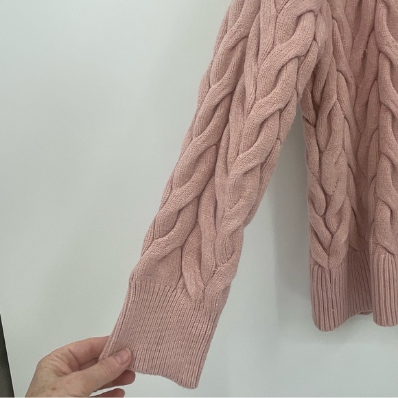 Philosophy Soft Pink Textured Crewneck Sweater – Size Medium - Picture 3 of 9